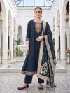 Resham Vol 3 By Ossm Viscos Roman Silk Kurti With Bottom Dupatta